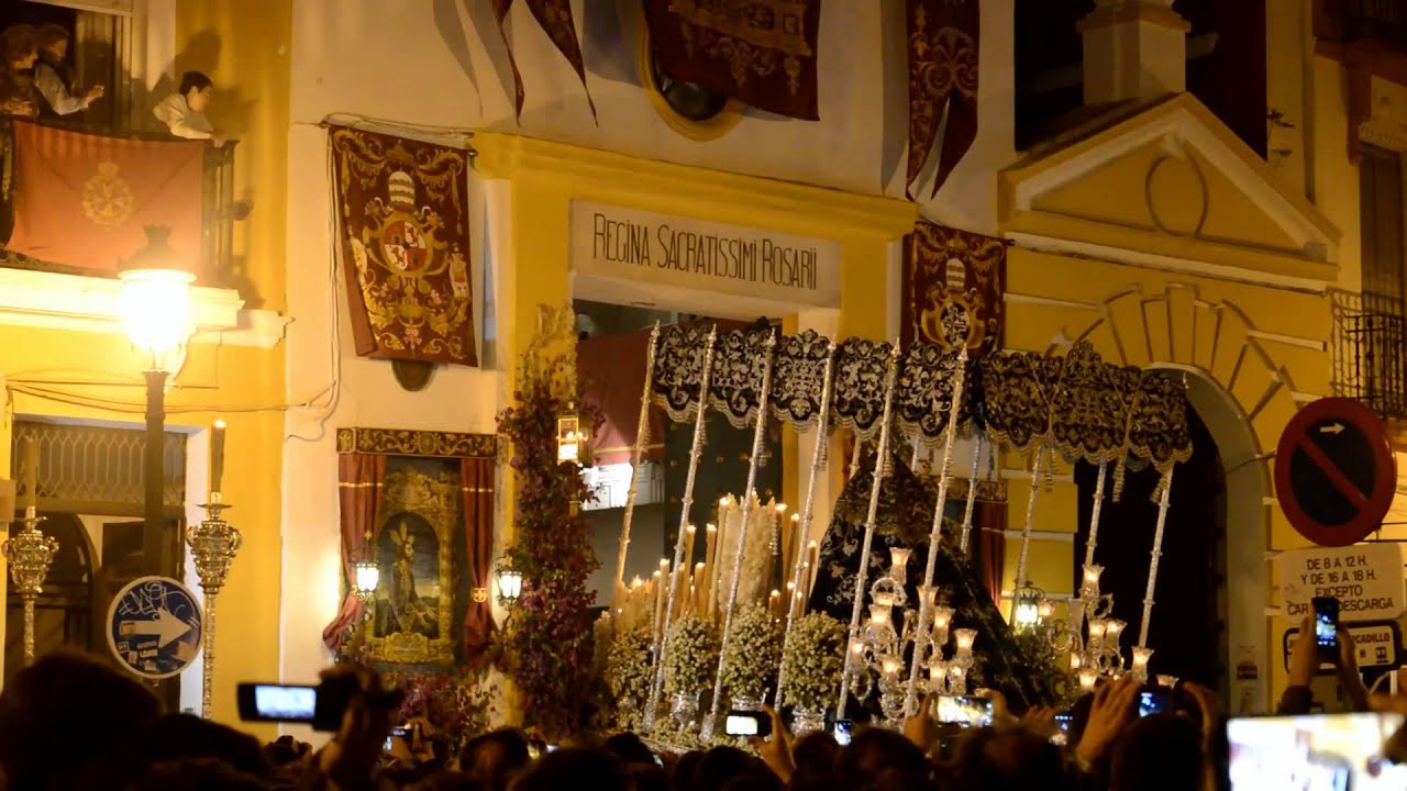 Virgen de la Hiniesta en la capilla de Montesión - Salida extraordinaria | Sevilla 2015