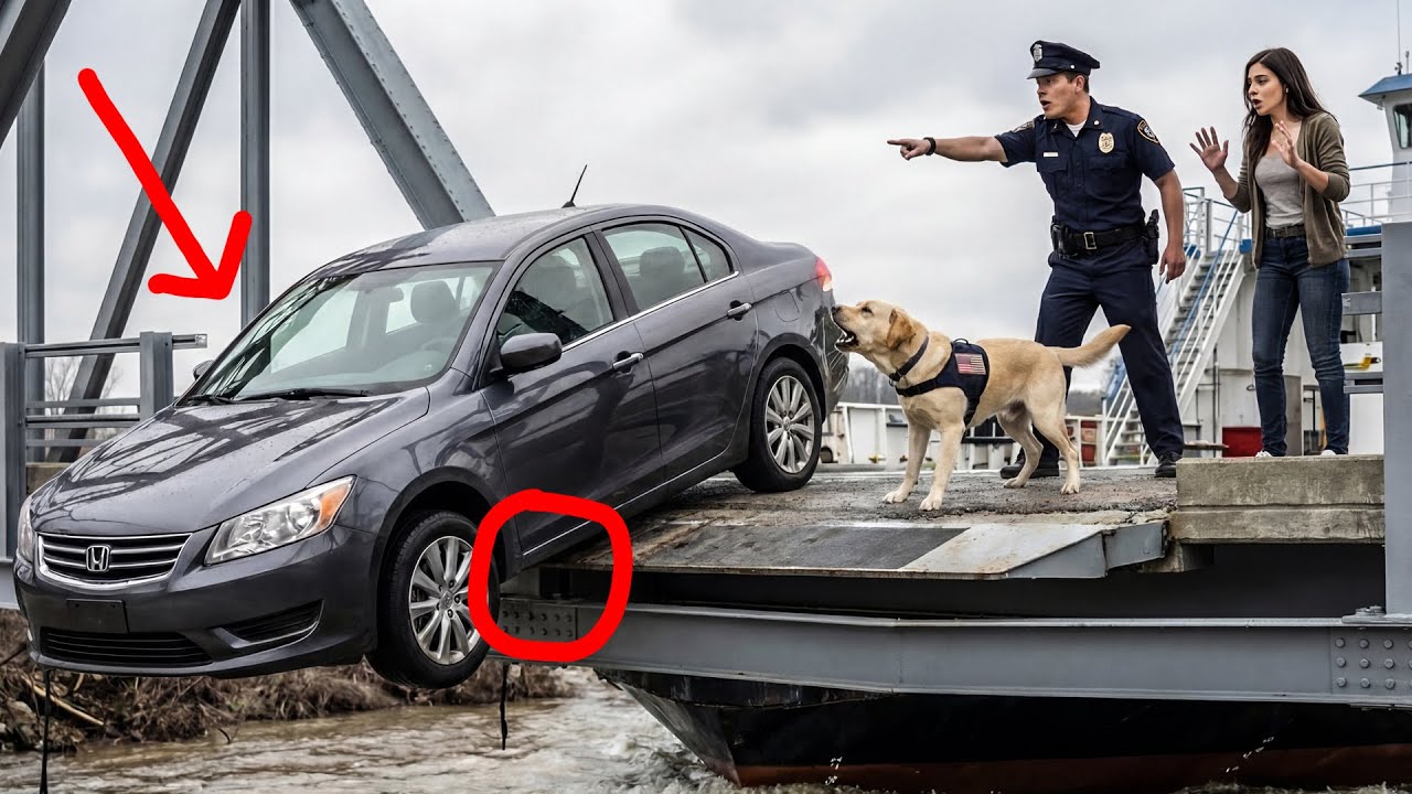 Scout Labrador Dog Police Stops a Ferry Bridge Tragedy | Emotional Rescue Story