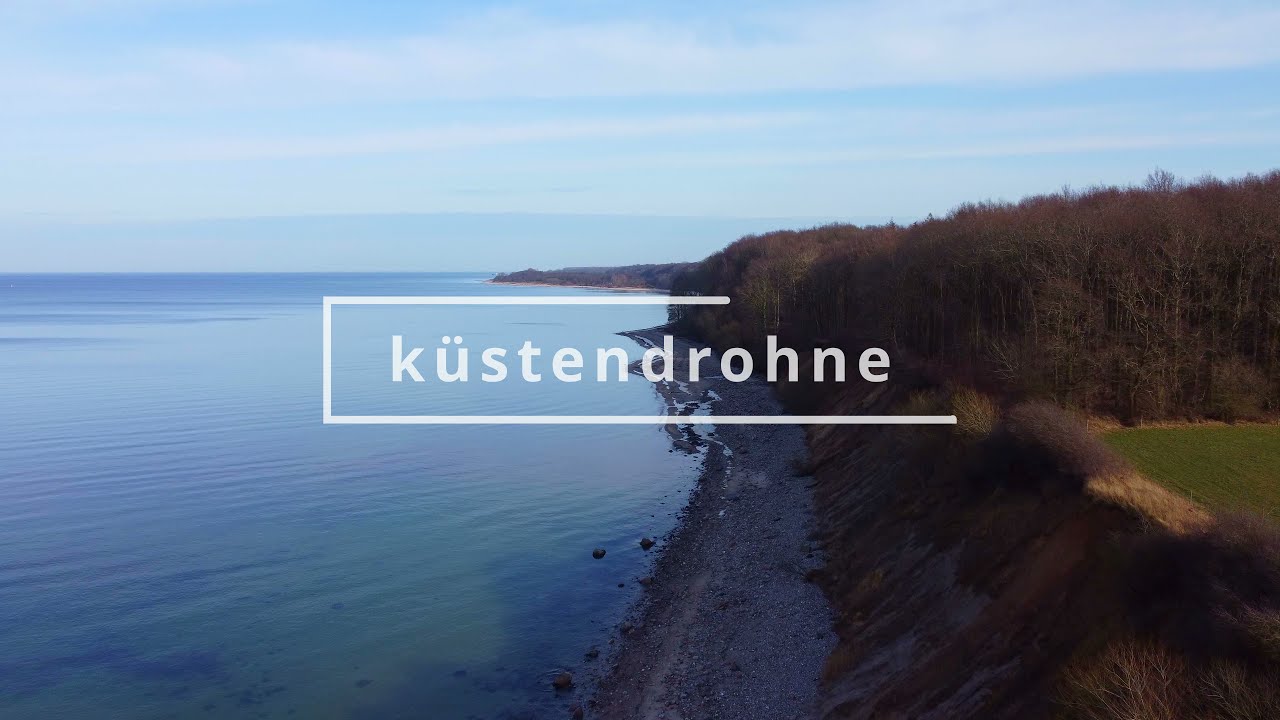 Eckernförder Bucht Noer Strand Cinematic 4k DJI MINI 2 - Drone Video