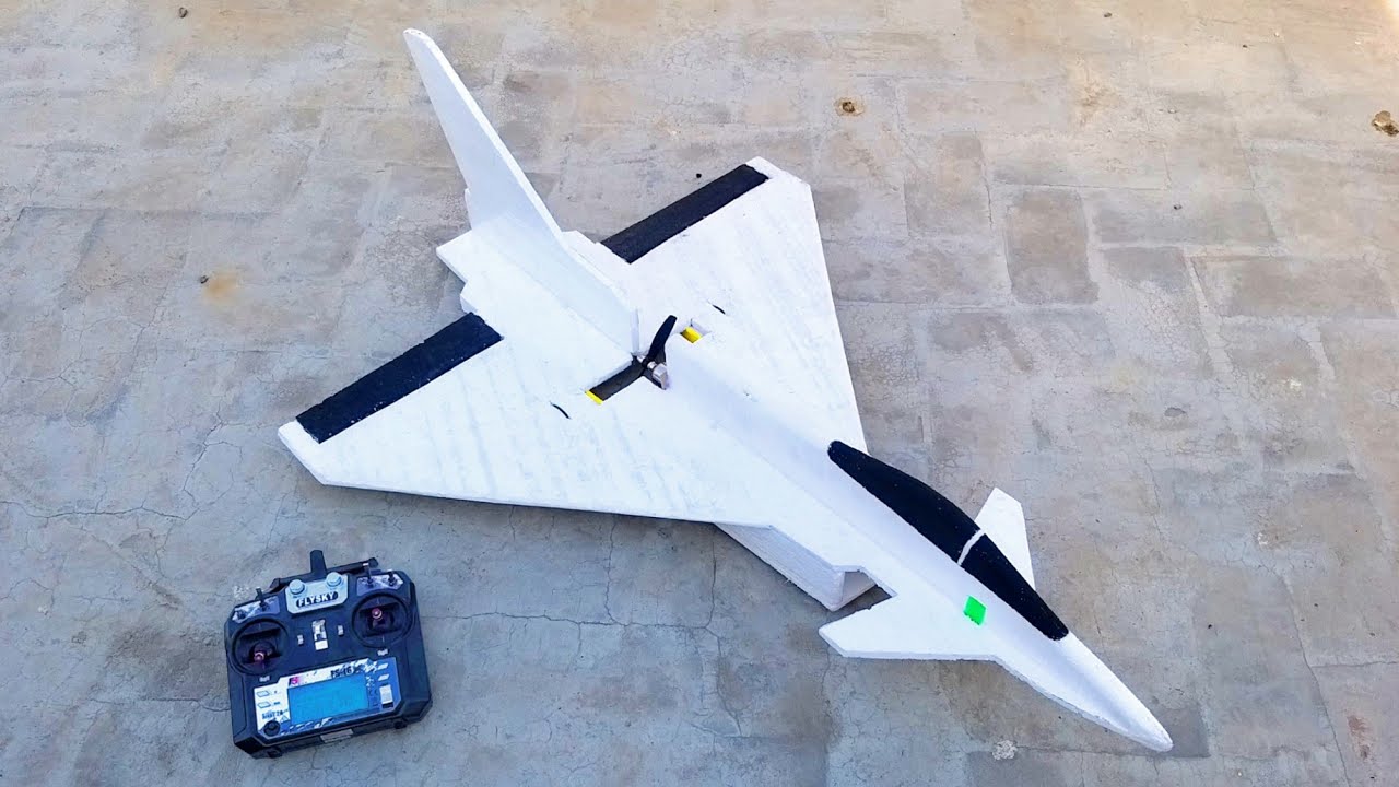 How To Make RC Plane | Easy DIY EUROFIGHTER TYPHOON