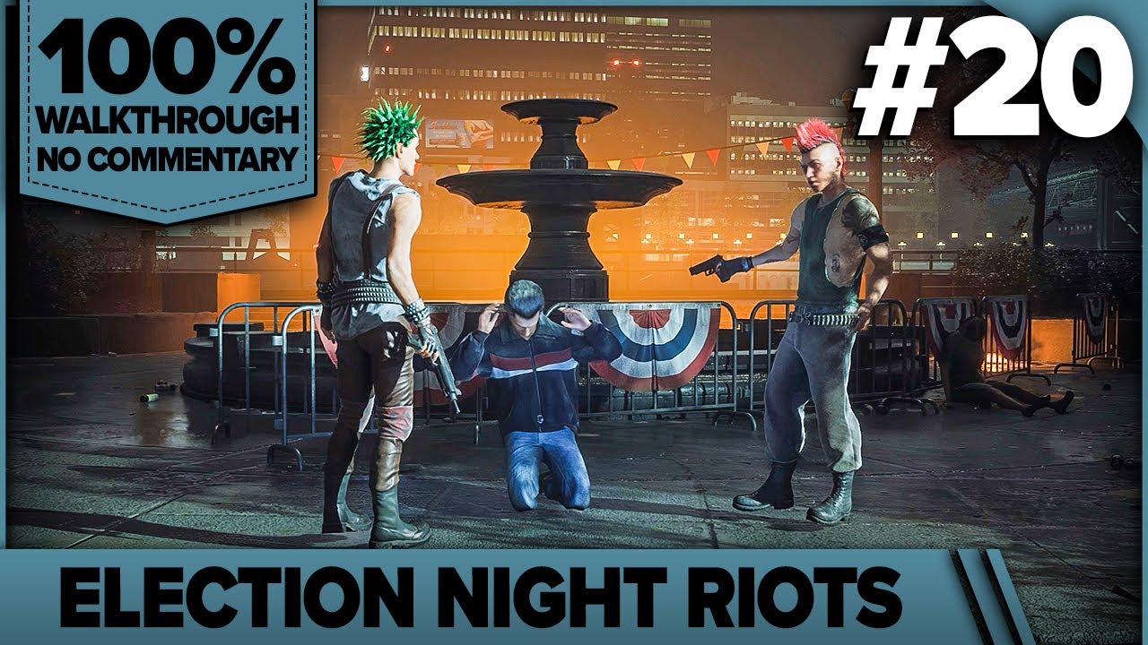 Robocop: Rogue City 100% Cinematic Walkthrough (Extreme, All Achievements) 20 ELECTION NIGHT RIOTS