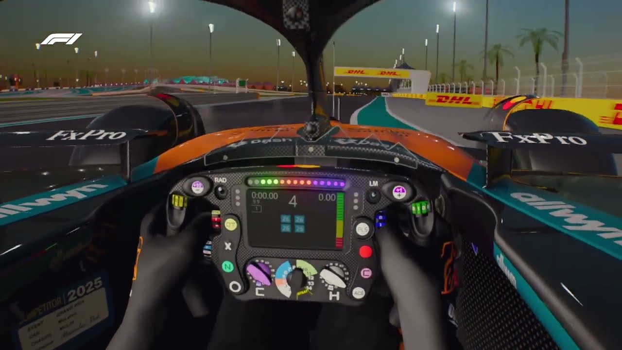 Lando Norris' Onboard Lap In Yas Marina! | F1 2025