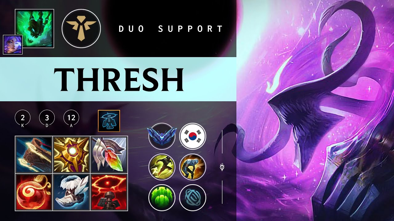 Thresh Support vs Pyke - KR Diamond Patch 26.02