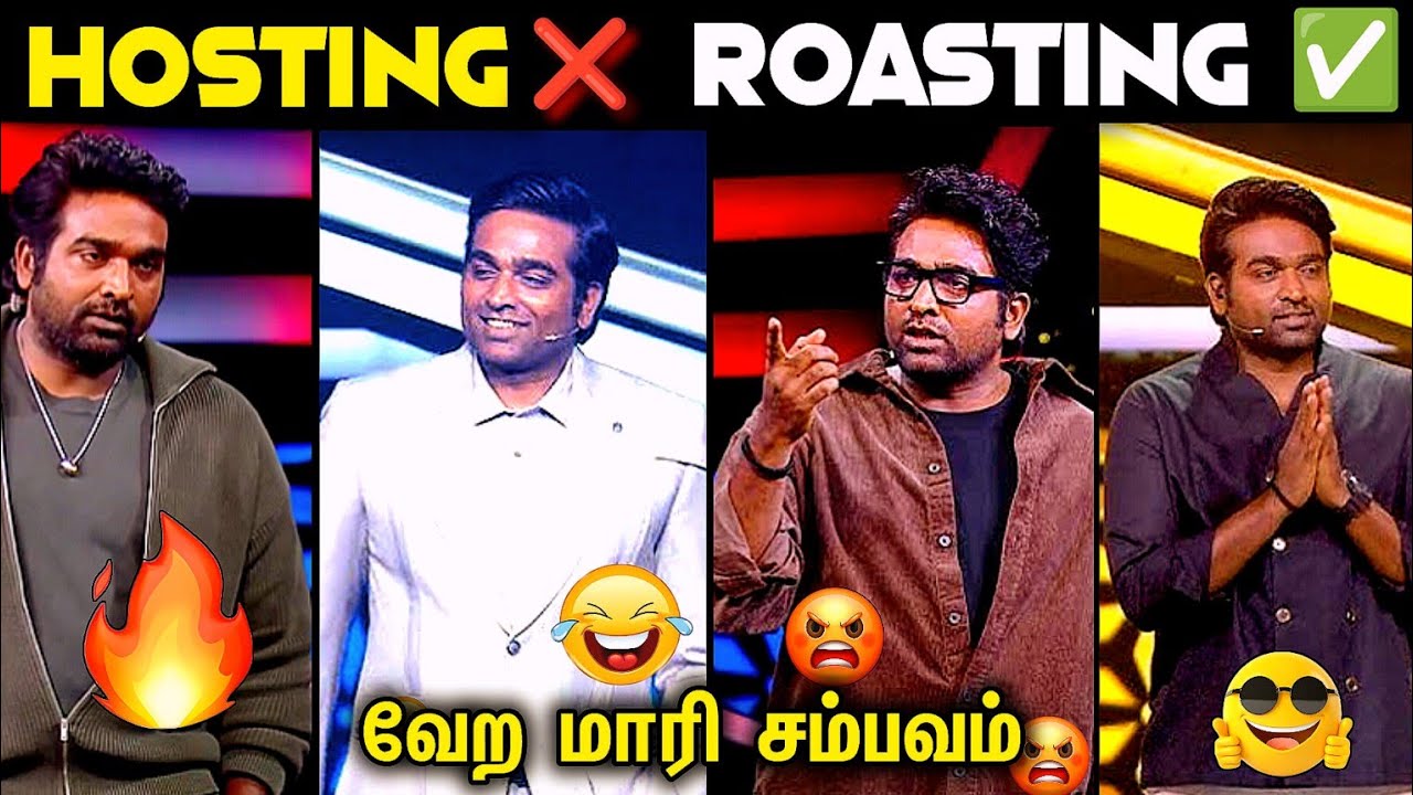 சம்பவங்கள்💥 Bigg Boss Vijay Sethupathi | Ultimate Reply and Thug Moments 🔥