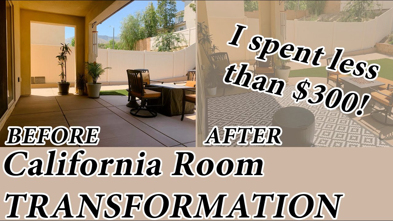 California Room Transformation | Budget under $300