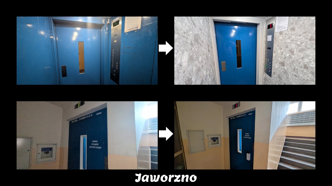 Lift tour, A. Kr. 8, Grunw. 38, K. Olszewskiego 2B-C, Starow. 1-3 i S. Sempołowskiej 1 i 3, Jaworzno