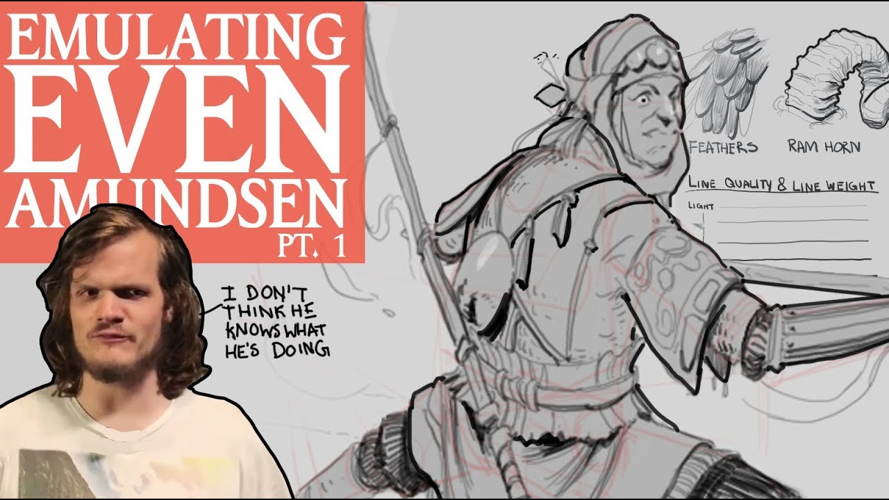 EMULATING EVEN AMUNDSEN 1: Line, Texture, Rendering