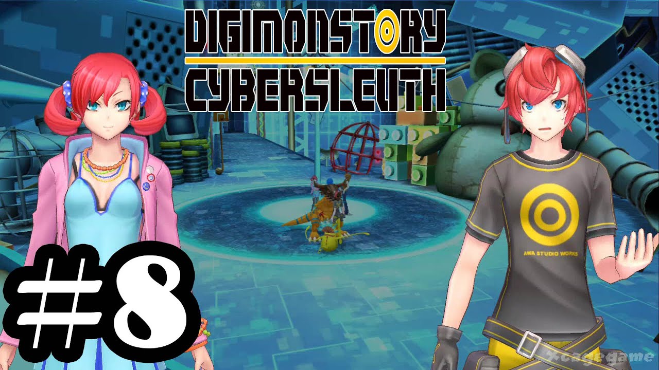Digimon Story Cyber Sleuth - Gameplay Walkthrough Part 8 - PS4