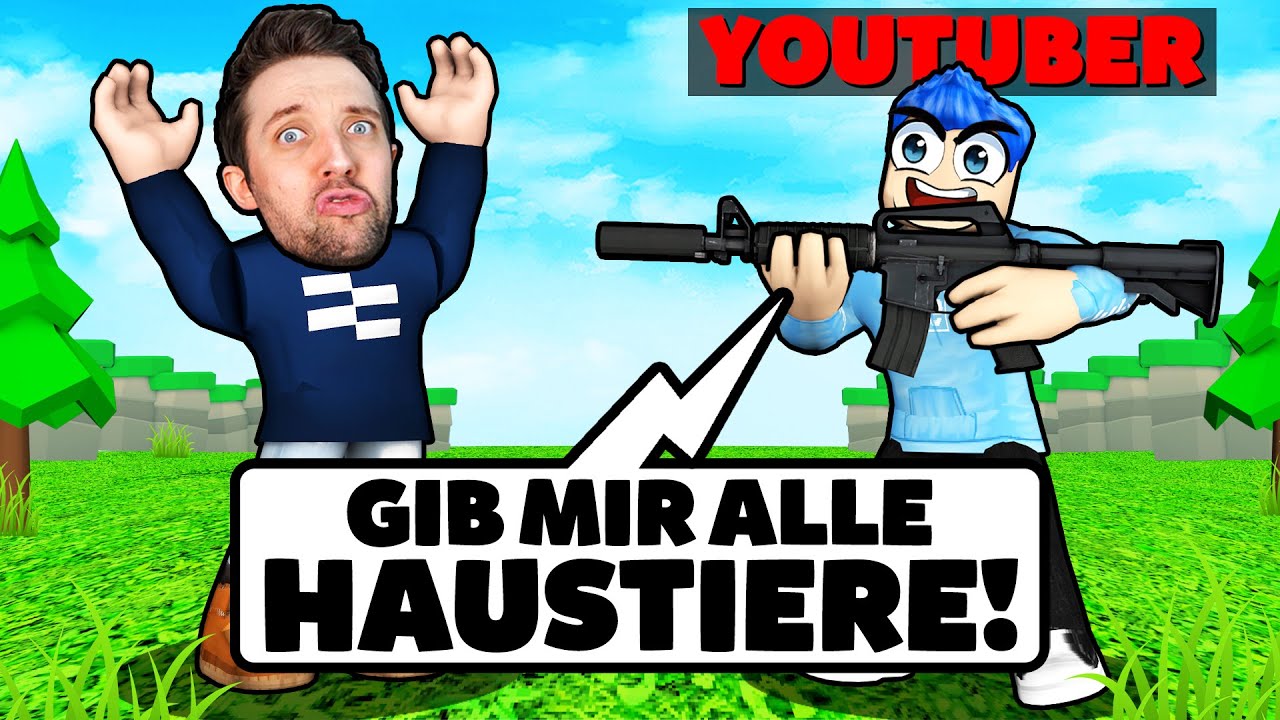 YOUTUBER SCAMMT SECRET HAUSTIER in Roblox