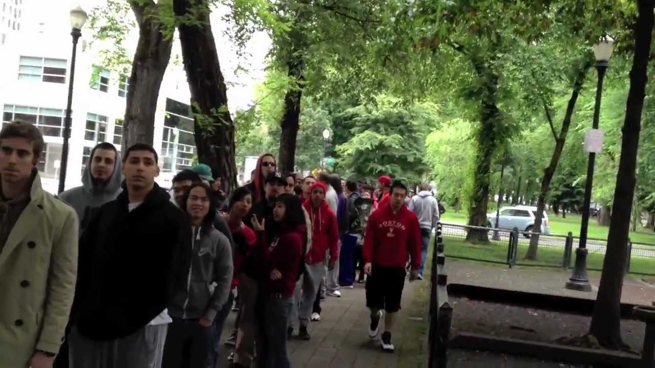 Yeezy 2 Raffle Release Day Portland - The Compound