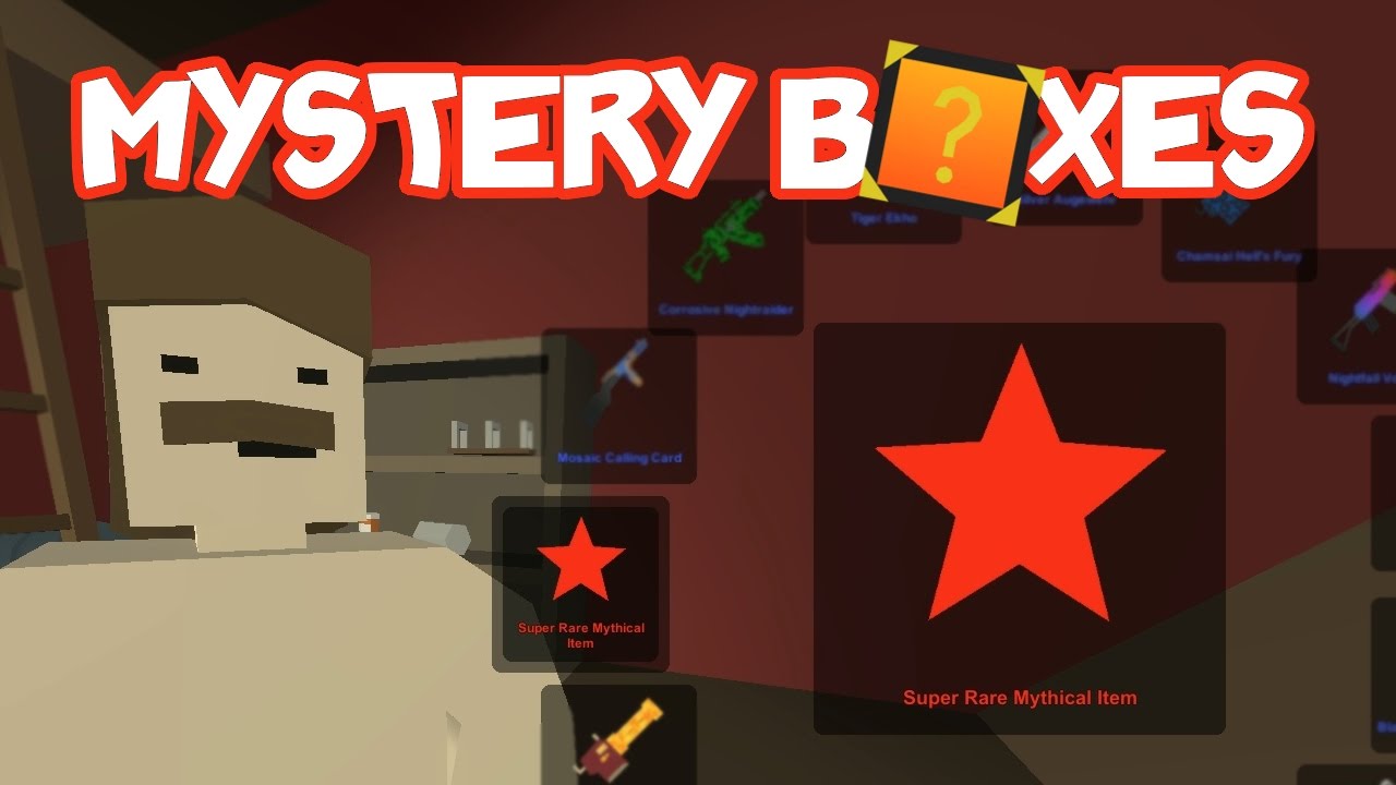 I Got A MYTHICAL Skin, FINALLY!! -- Unturned Mystery Box Opening