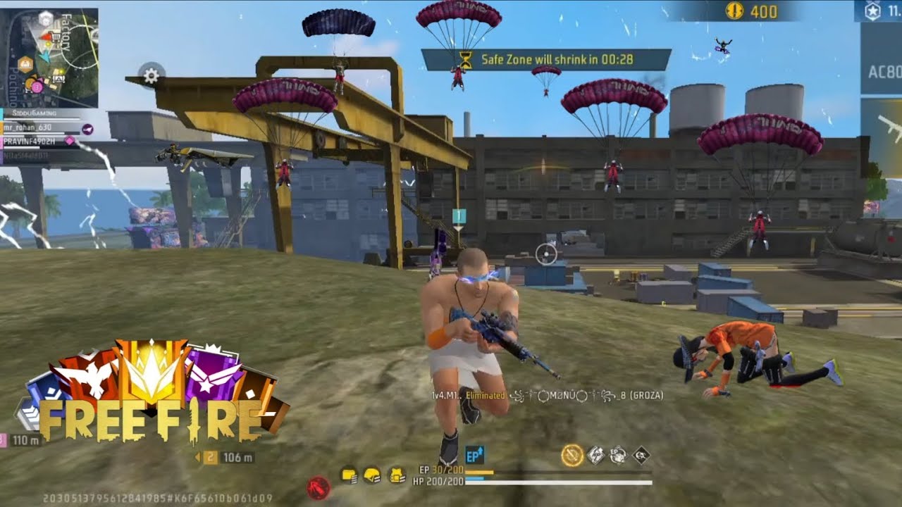 BR RANK PUSH 📈 WITH MY SQUAD 🔥🌍