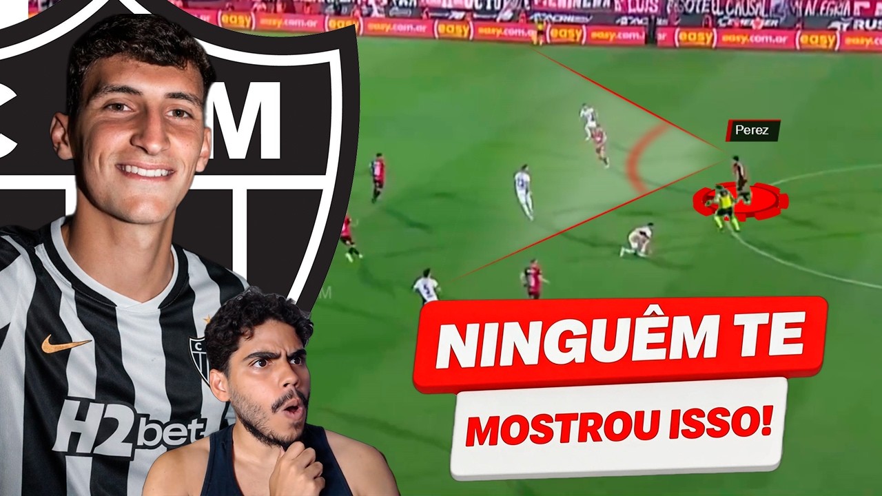 POR ISSO O ATLETICO MG CONTRATOU TOMAS PEREZ! VEJA COMO JOGA TOMAS PEREZ REFORÇO DO ATLETICO MG