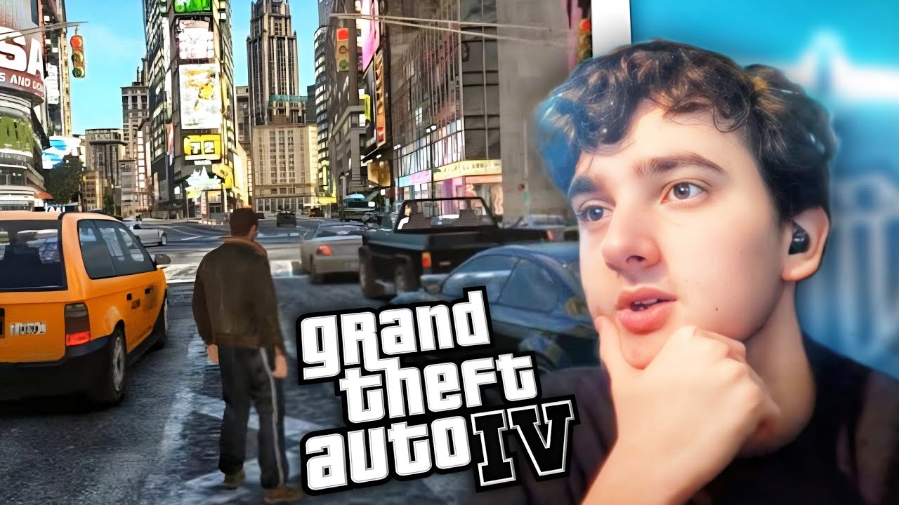 JUGUÉ GTA IV POR PRIMERA VEZ Y ESTO PASÓ...
