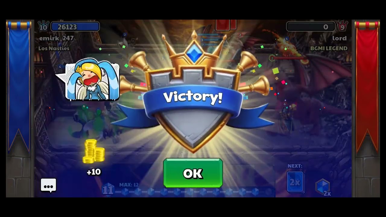 Double Mana Speed Mayhem! 🔥 10 Matches of Castle Crush (Insane Battles!) #castlecrush