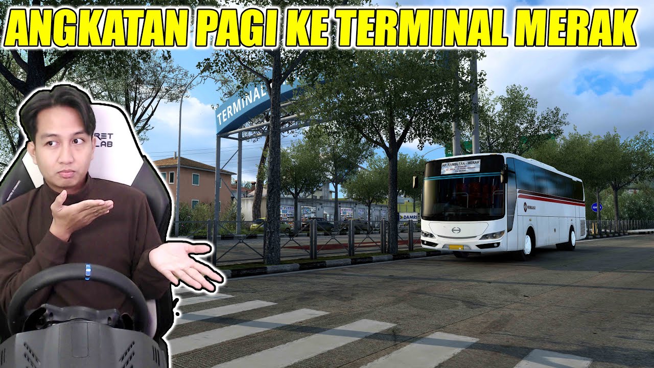 BODI LAWAS BUS PRIMAJASA!! ANGKATAN PAGI KE TERMINAL MERAK SANGAT MACET - ETS2