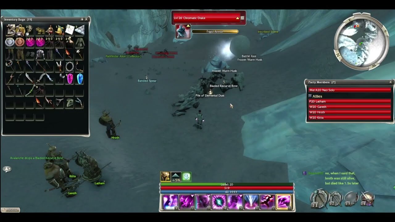 Frostmaw's Burrows HM as solo mesmer