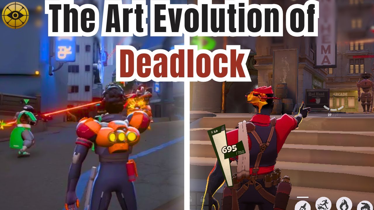 Deadlock чуть не стал игрой Half-Life?! (Объяснение эволюции графики в Deadlock)