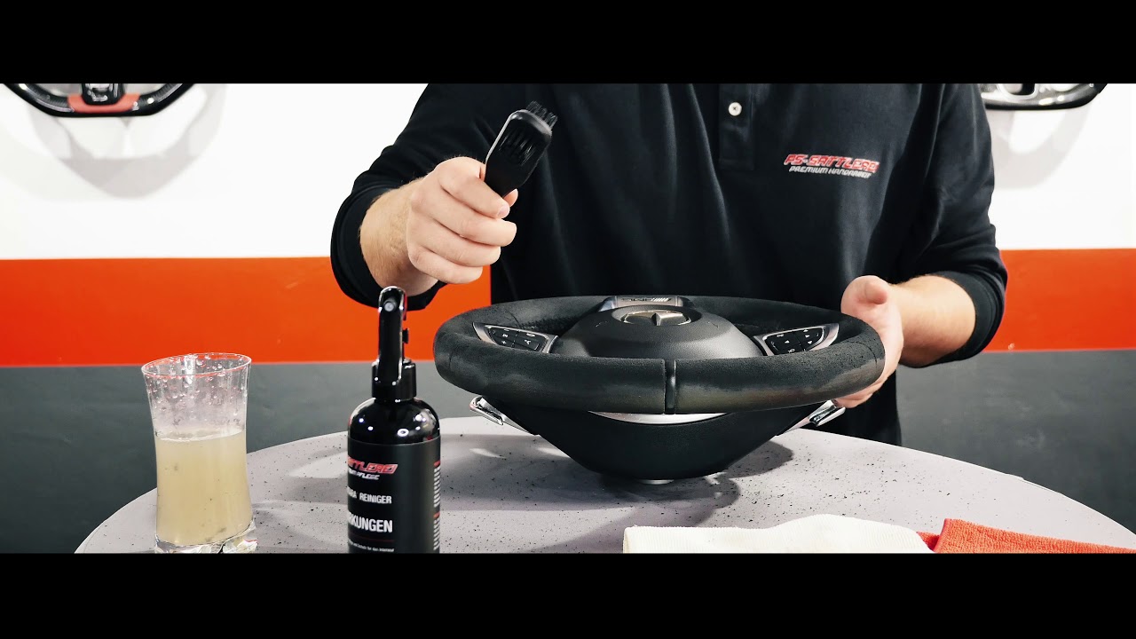 Alcantara Reiniger mit den 5 Power Wirkungen | In der PS-Sattlerei getestet & Made in Germany