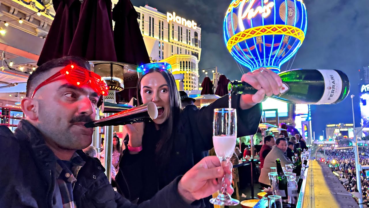 NEW YEAR’S EVE on the LAS VEGAS STRIP