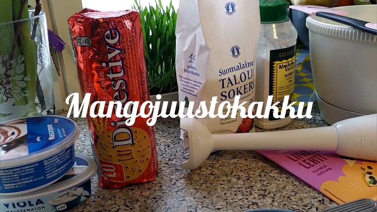 Mangojuustokakku