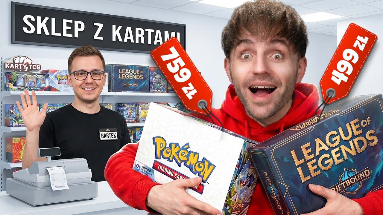 Testuje LOKALNY SKLEP z KARTAMI...