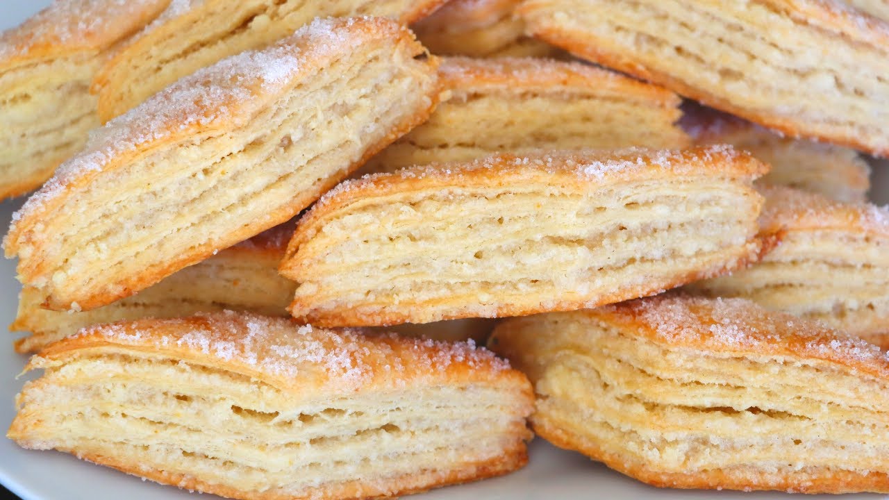 Типа слоеное печенье сливочное // Сливочное печенье