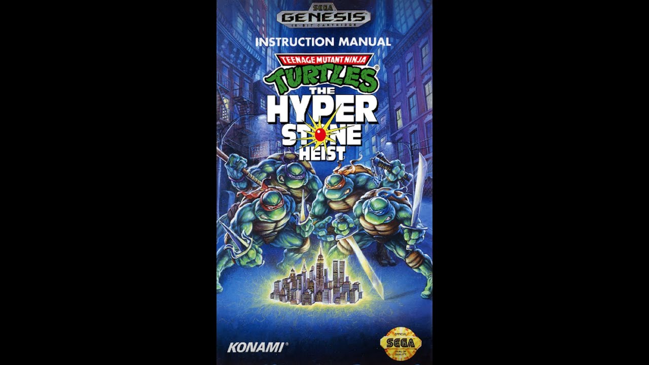 TMNT: The Hyperstone Heist | Sega | Игрофильм | Без комментариев