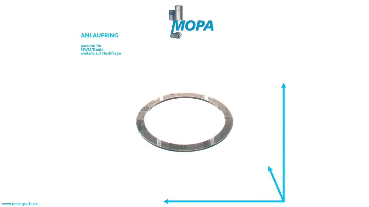 04002994 - MOPA ANLAUFRING passend für MWM & Deutz Motoren