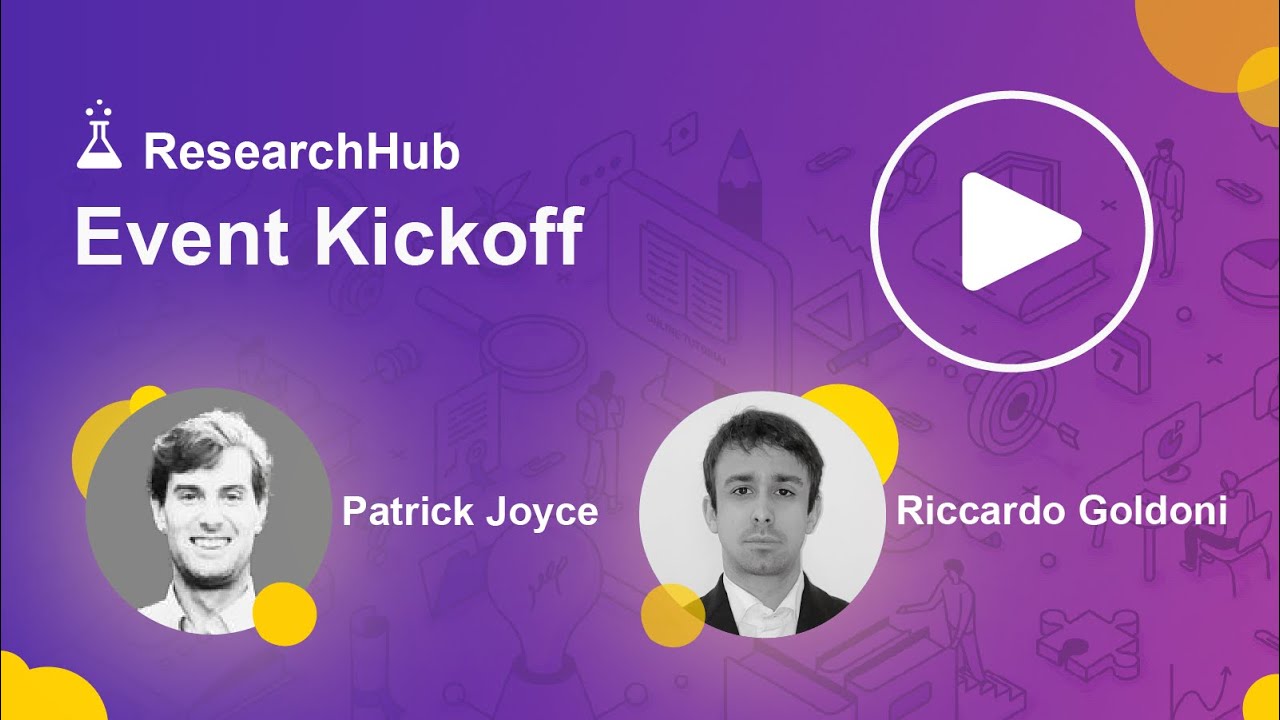 ResearchHub SciCon 2022 - Event Kickoff