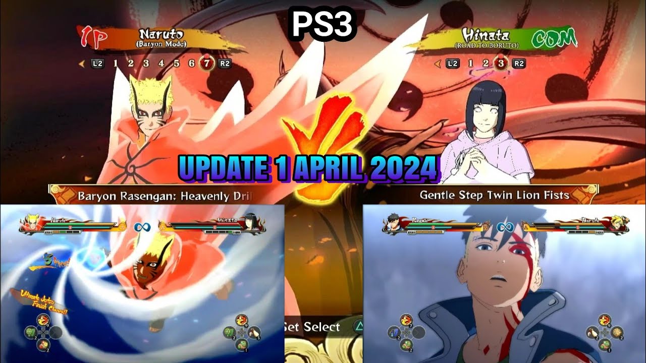 BORUTO PS3 MODPACK UPDATE 1 APRIL 2024 (RELEASED)