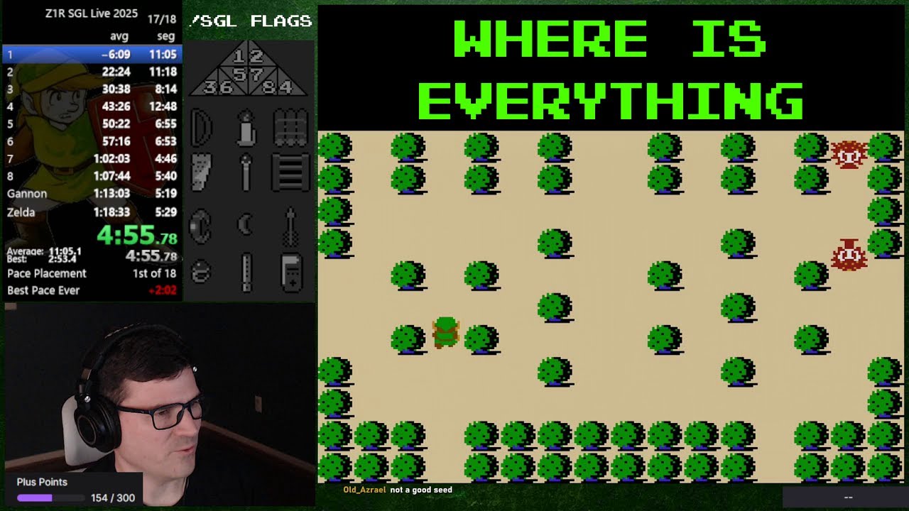 WHERE IS EVERYTHING (Seed #9)  | Z1R for SGL