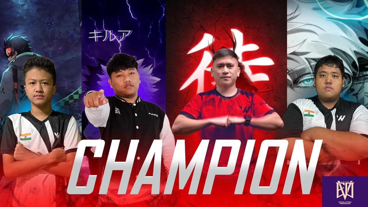 Manipur Tourney Champion Evo Mizo🏆
