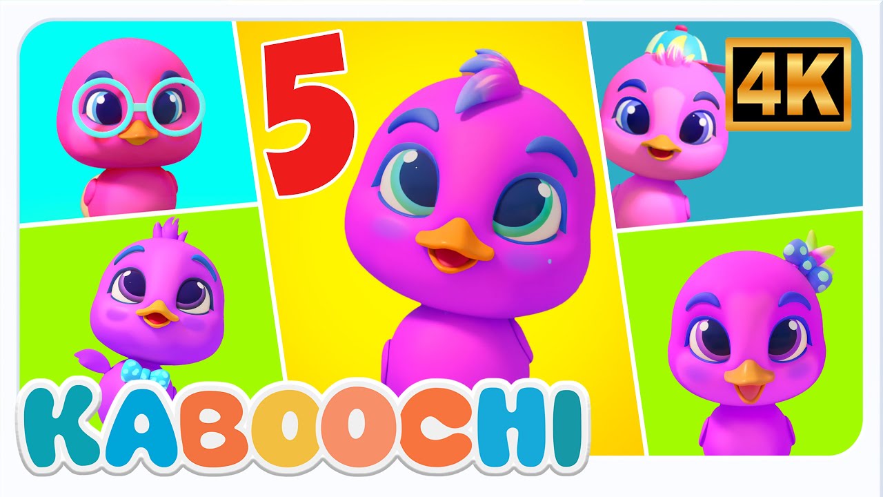 Five Little Ducks Nursery Rhyme and Songs for Kids