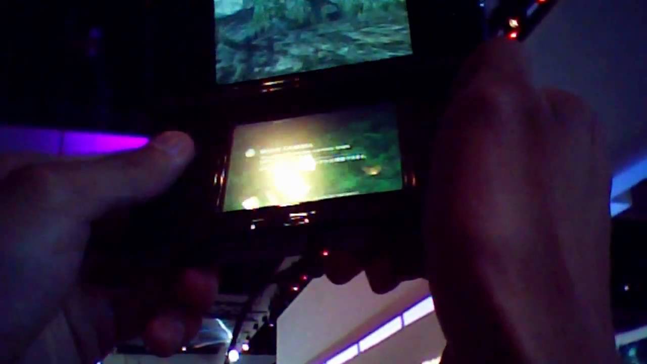 E3 2010 - Nintendo 3DS with Screen Footage (720p)