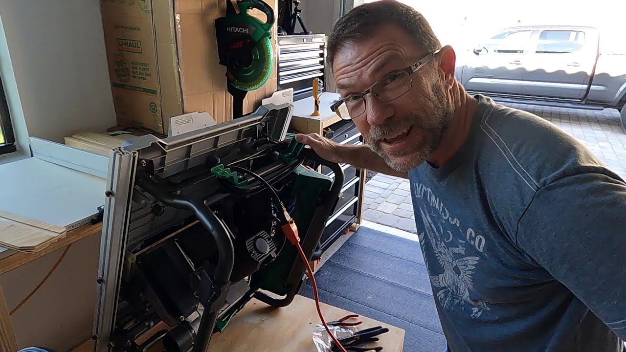 My saw stopped working - Hitachi C10RJ Table Saw Repair