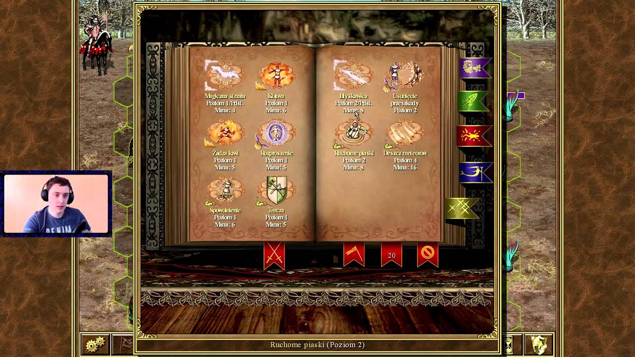 HEROES 3 HD PL - PODZIEMIA I DIABŁY - UPADEK STEADWICK 1/2
