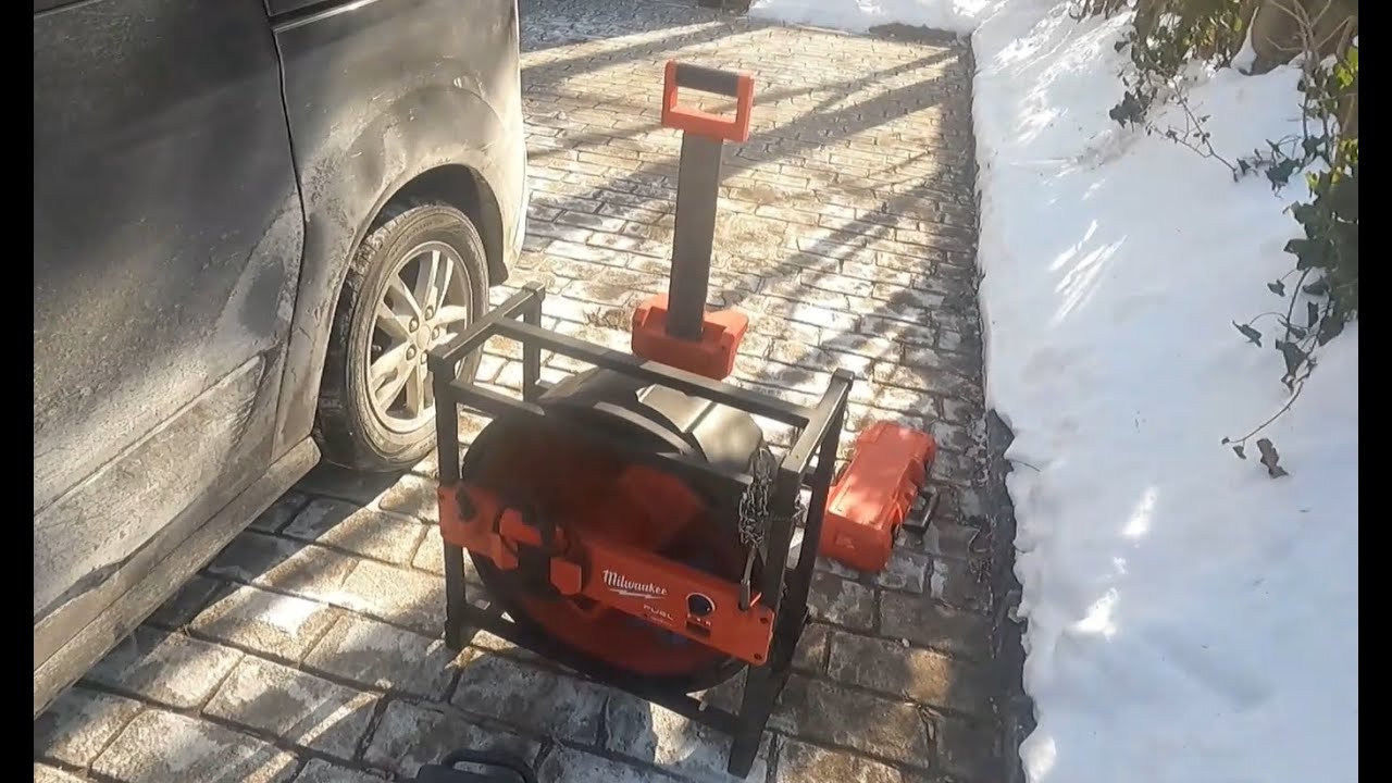 Drain Clog #14. Roots. Milwaukee M18 Chain vs Roots