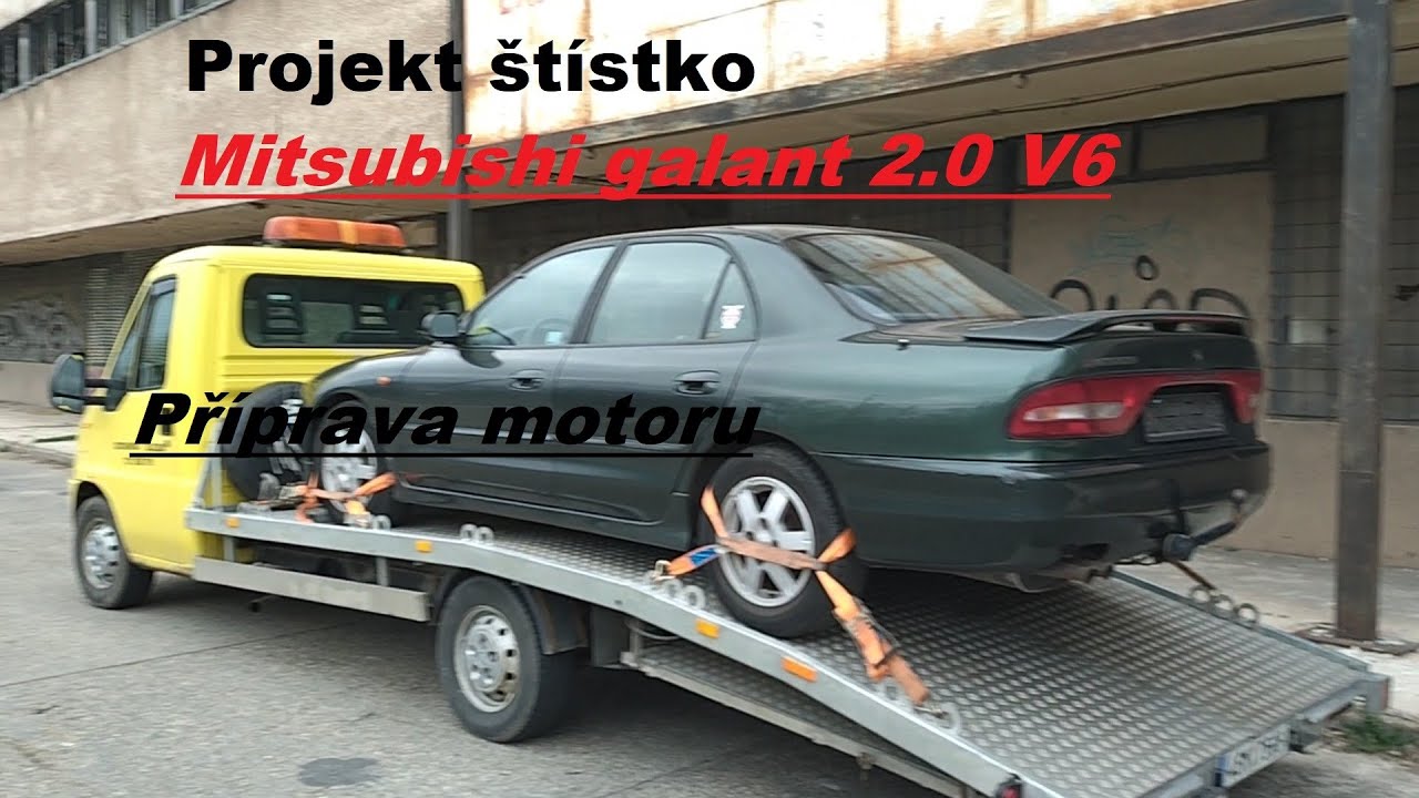 Galant 2.0 V6 příprava motoru (díl 4)