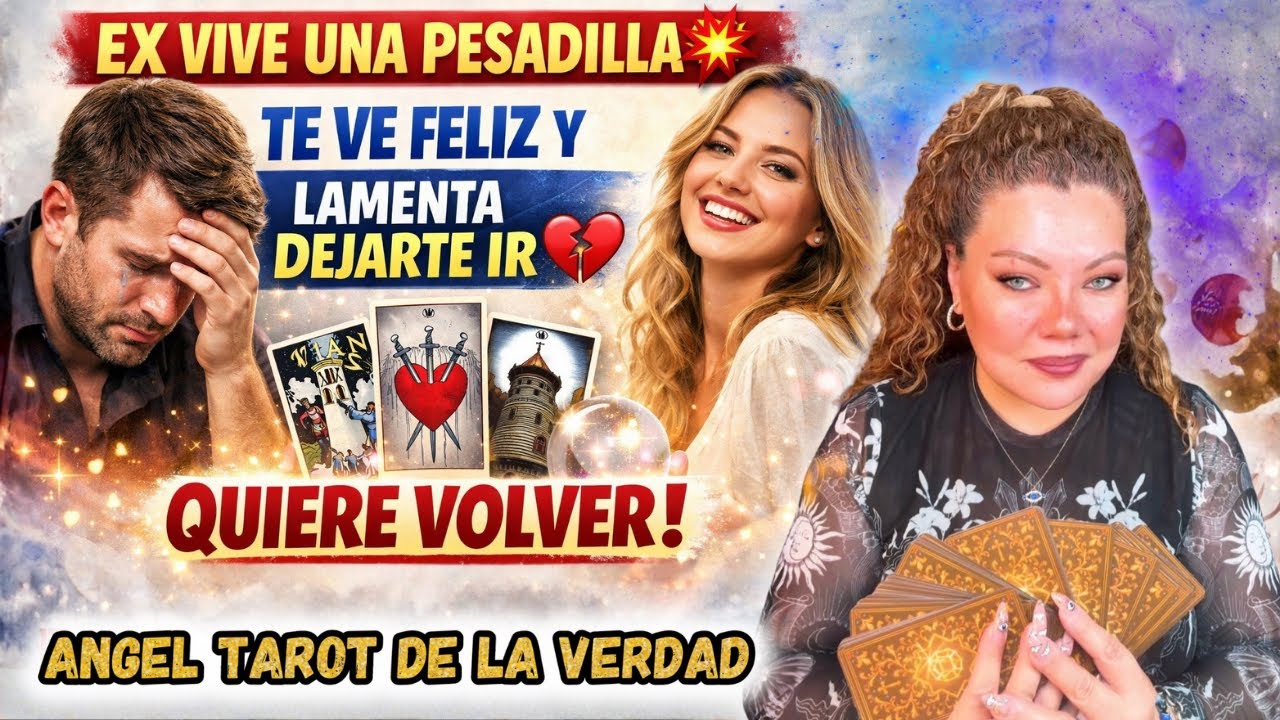 🔥TU EX VIVE UNA PESADILLA💥NO SOPORTA VERTE FELIZ💔SU VIDA ES UN DESASTRE POR MALAS DECISIONES🔮