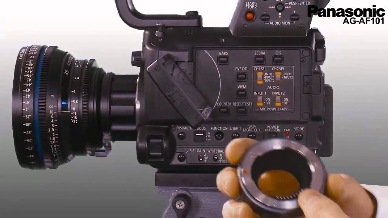 Présentation Panasonic AG-AF101