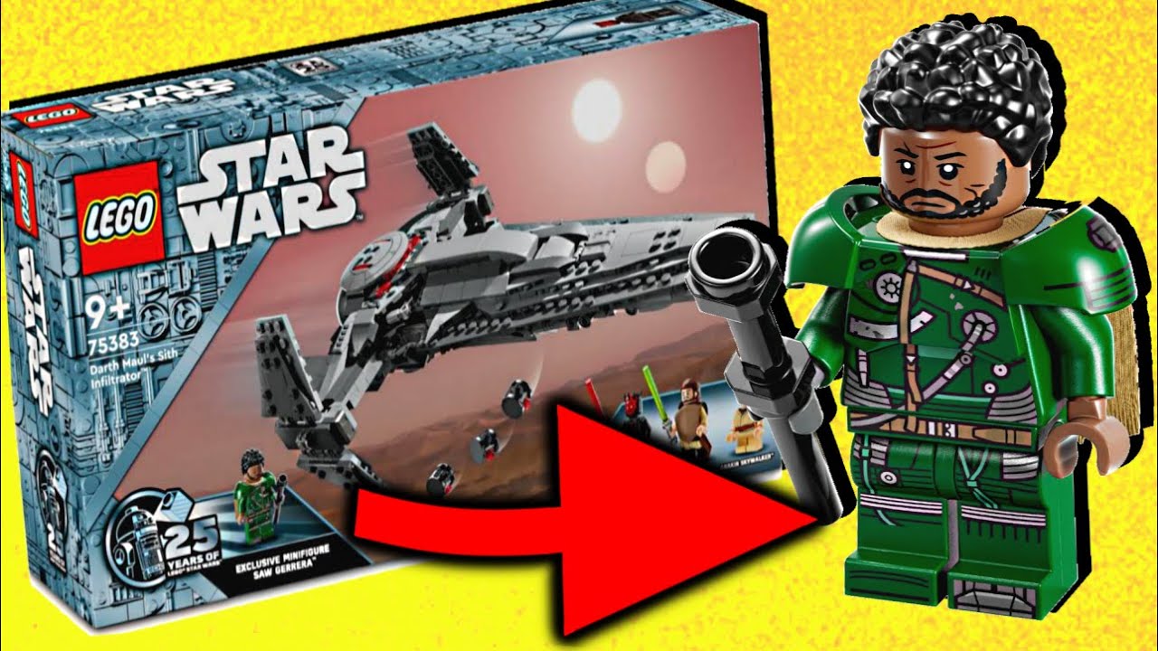 LEGO Star Wars 2024 Sith Infiltrator 25th Anniversary REVEAL!