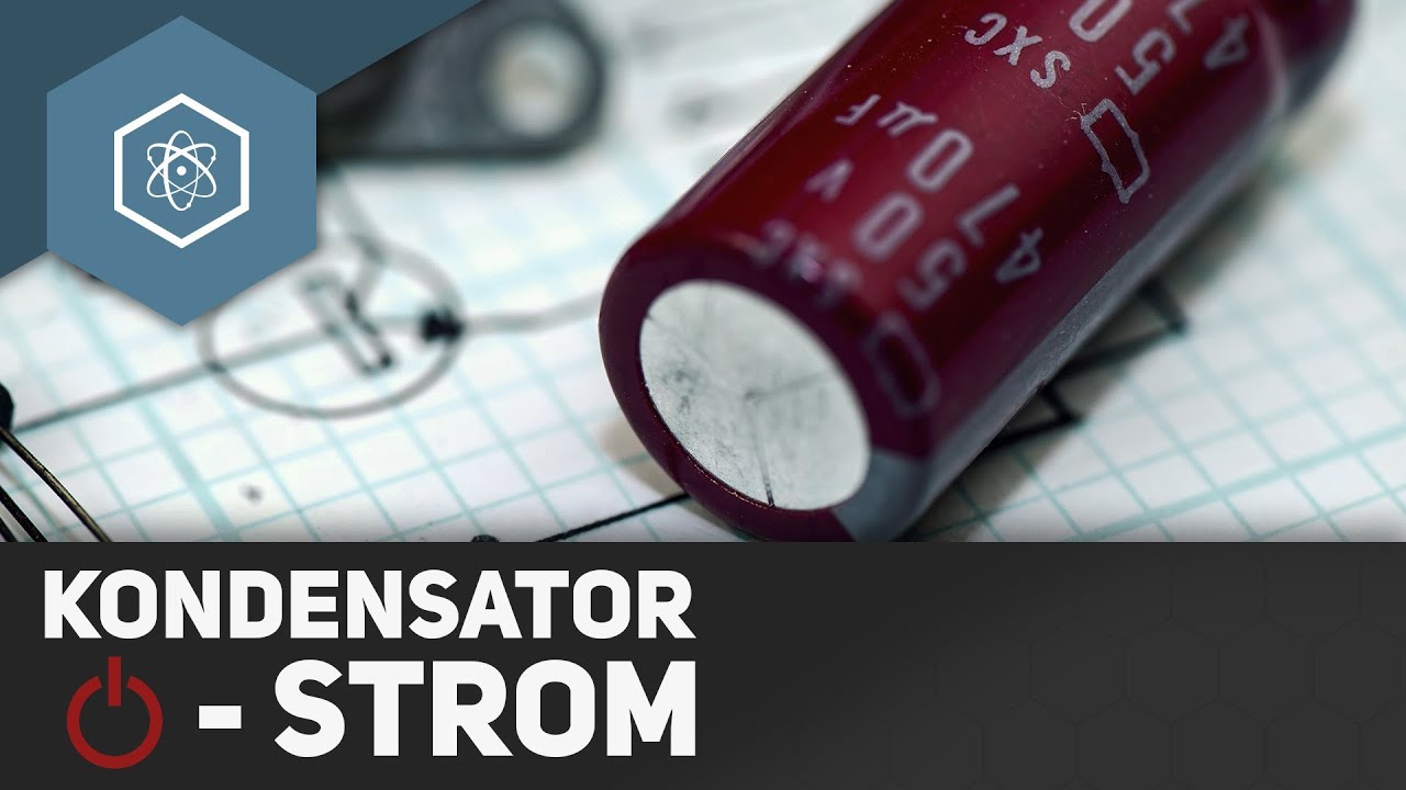 Kondensator: Strom und Spannung beim Ein­ & Ausschalten