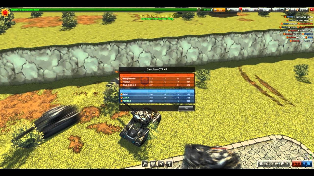 GamePlay №1 - ХР 3-3 2abed , PORTES_S , O.U.F.A