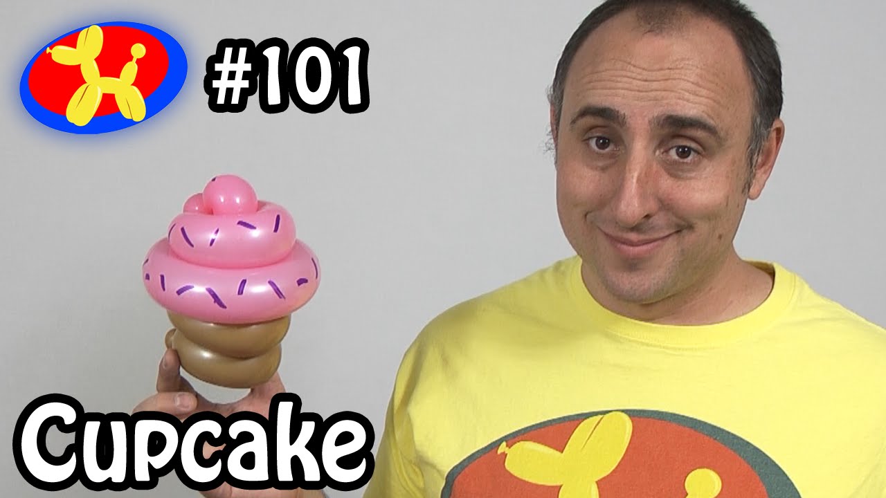 Cupcake  - Balloon Animal Lessons #101