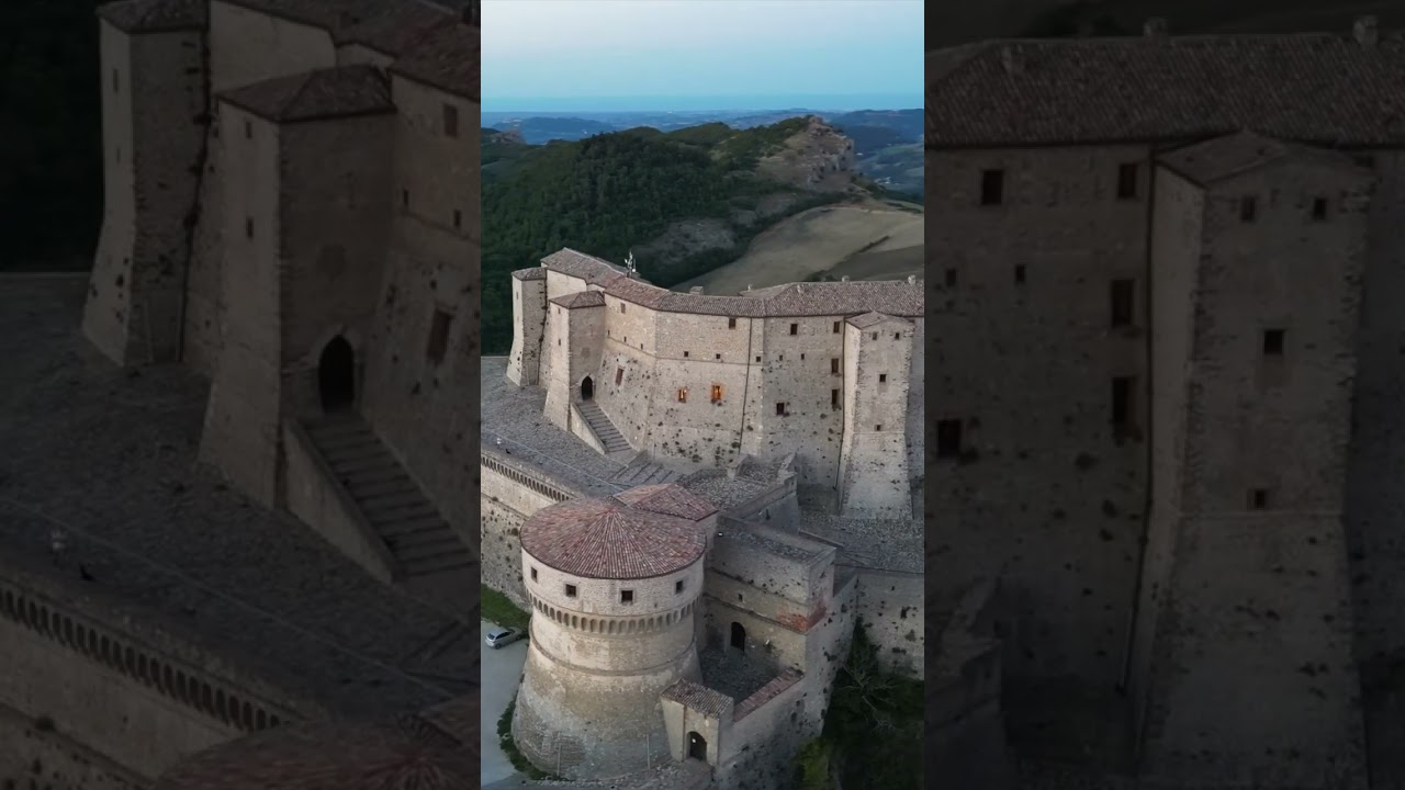Rocca San Leo (RN) - dr drone 