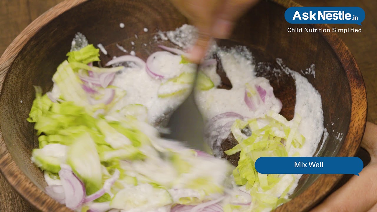Creamy Cucumber Lettuce Sandwich Recipes | Healthy Food Recipes For Kids | Ask Nestl&eacute;