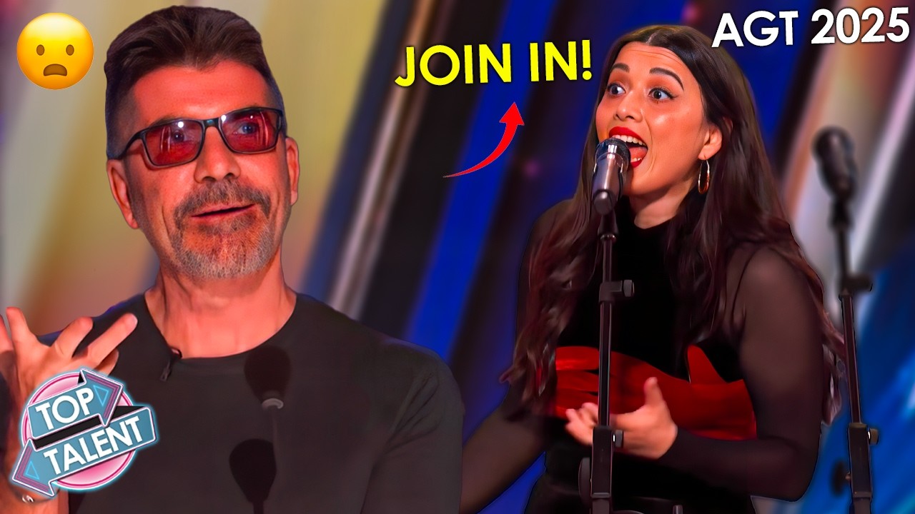 She TURNED the ENTIRE Audience Into A CHOIR.. 😱 | AGT 2025