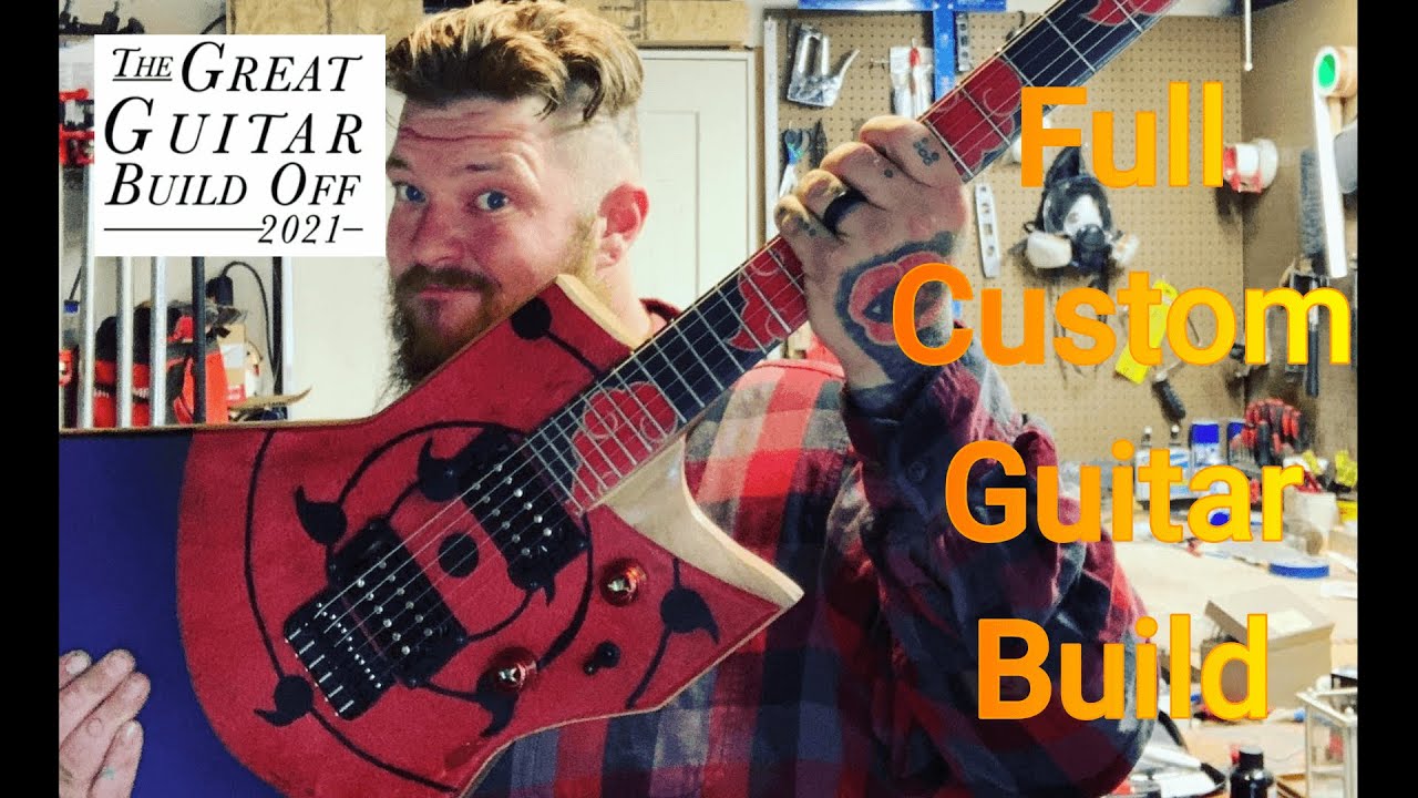 Great Guitar Build Off 2021 | Full Build | Anime Guitar