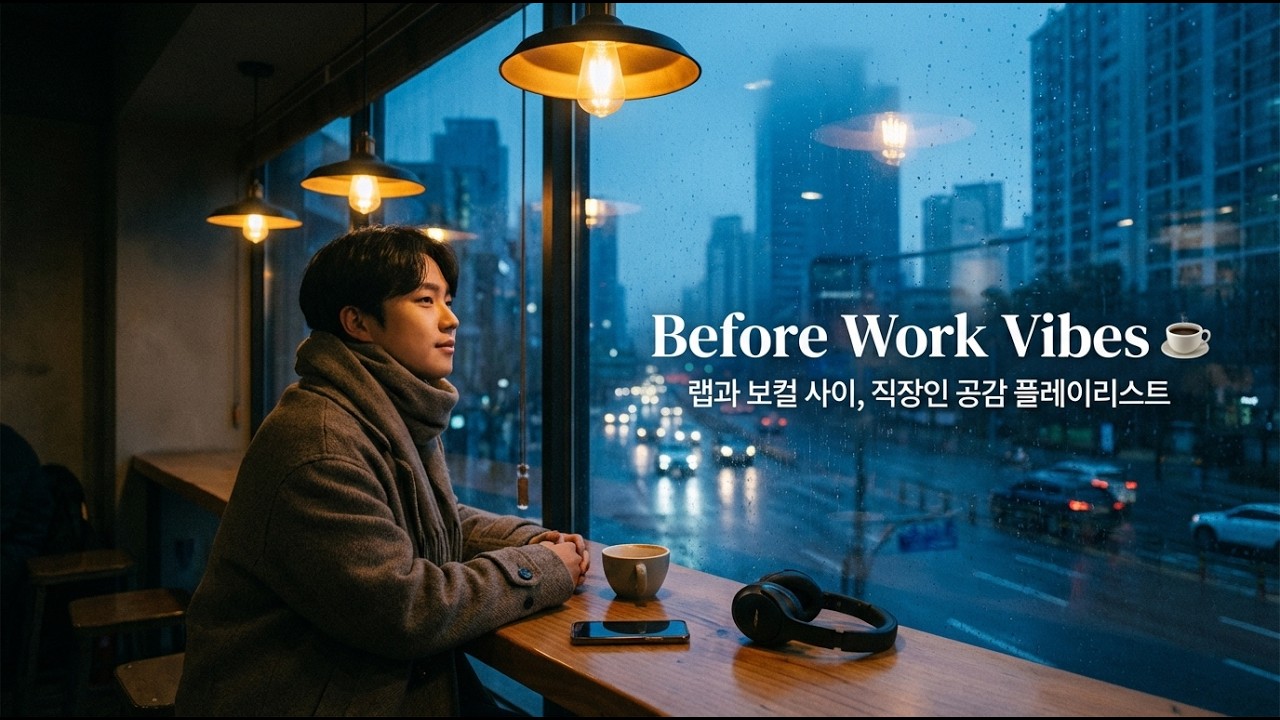 Before Work Vibes ☕ | 랩과 보컬 사이, 직장인 공감 플레이리스트